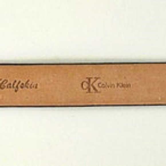 Calvin Klein Italian calfskin belt